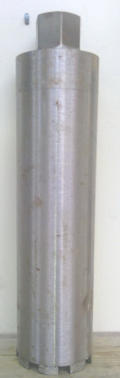 4" core drill bit